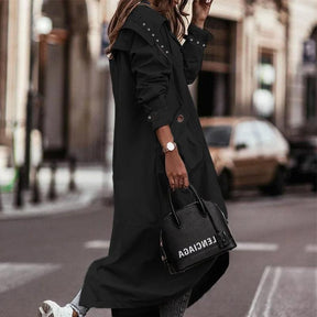 Manteau Imperméable Long pour Femmes - Chic et Léger pour le Printemps