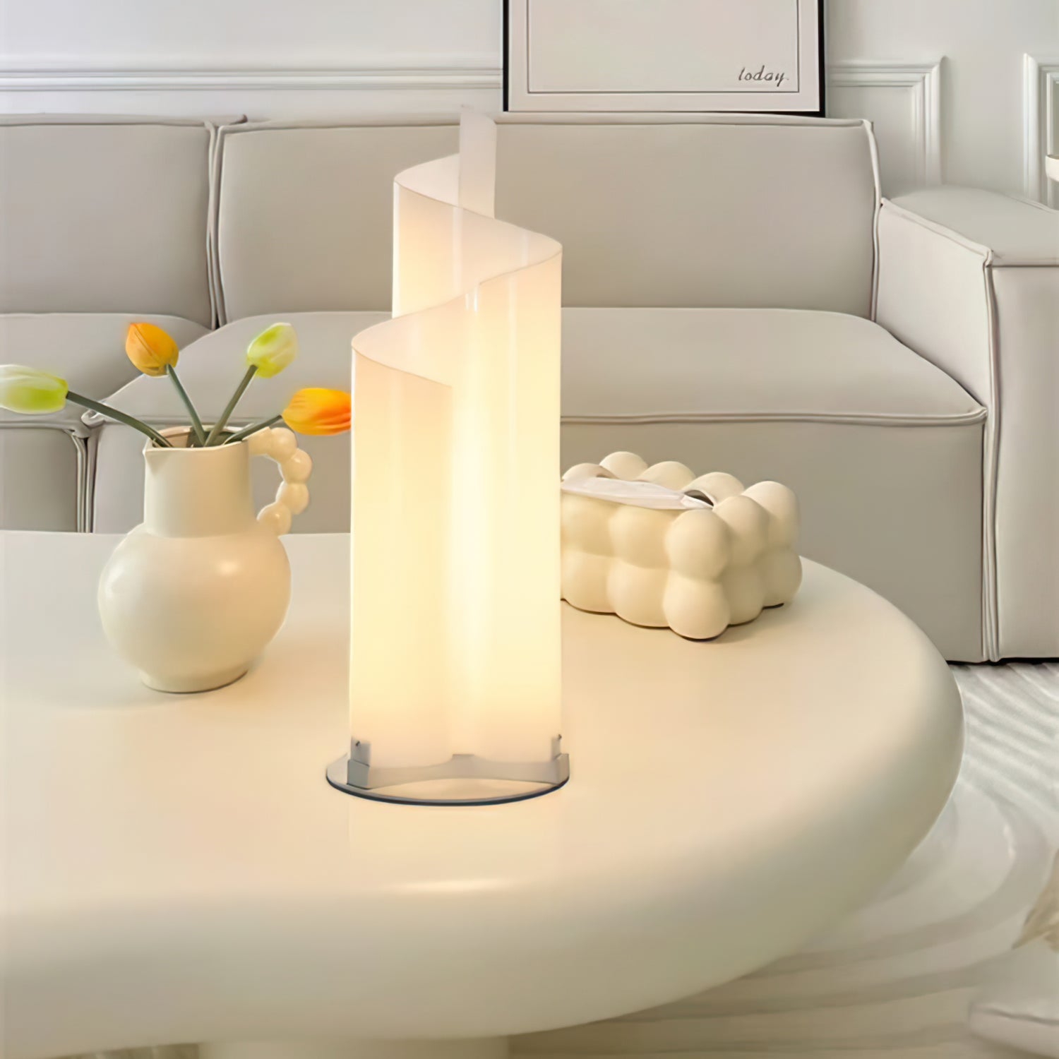 Lampe de Table Design Moderne - Éclairage Ambiant et Élégant