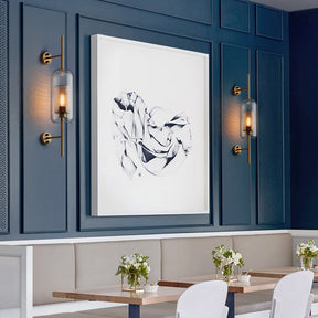 Applique Murale en Verre Éclairée - Éclairage Élégant et Durable