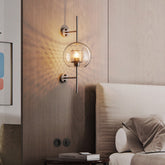 Applique Murale en Verre Éclairée - Éclairage Élégant et Durable