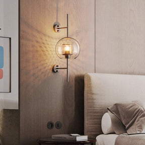 Applique Murale en Verre Éclairée - Éclairage Élégant et Durable