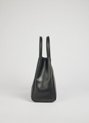 Sac à Main en Cuir Noir - Élégant Tote pour Bureau et Quotidien