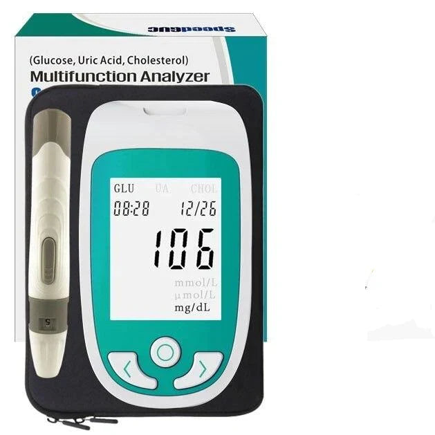 Kit de Test de Cholestérol à Domicile - Précision Rapide et Design Portable