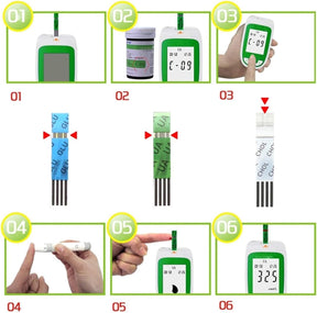 Kit de Test de Cholestérol à Domicile - Précision Rapide et Design Portable