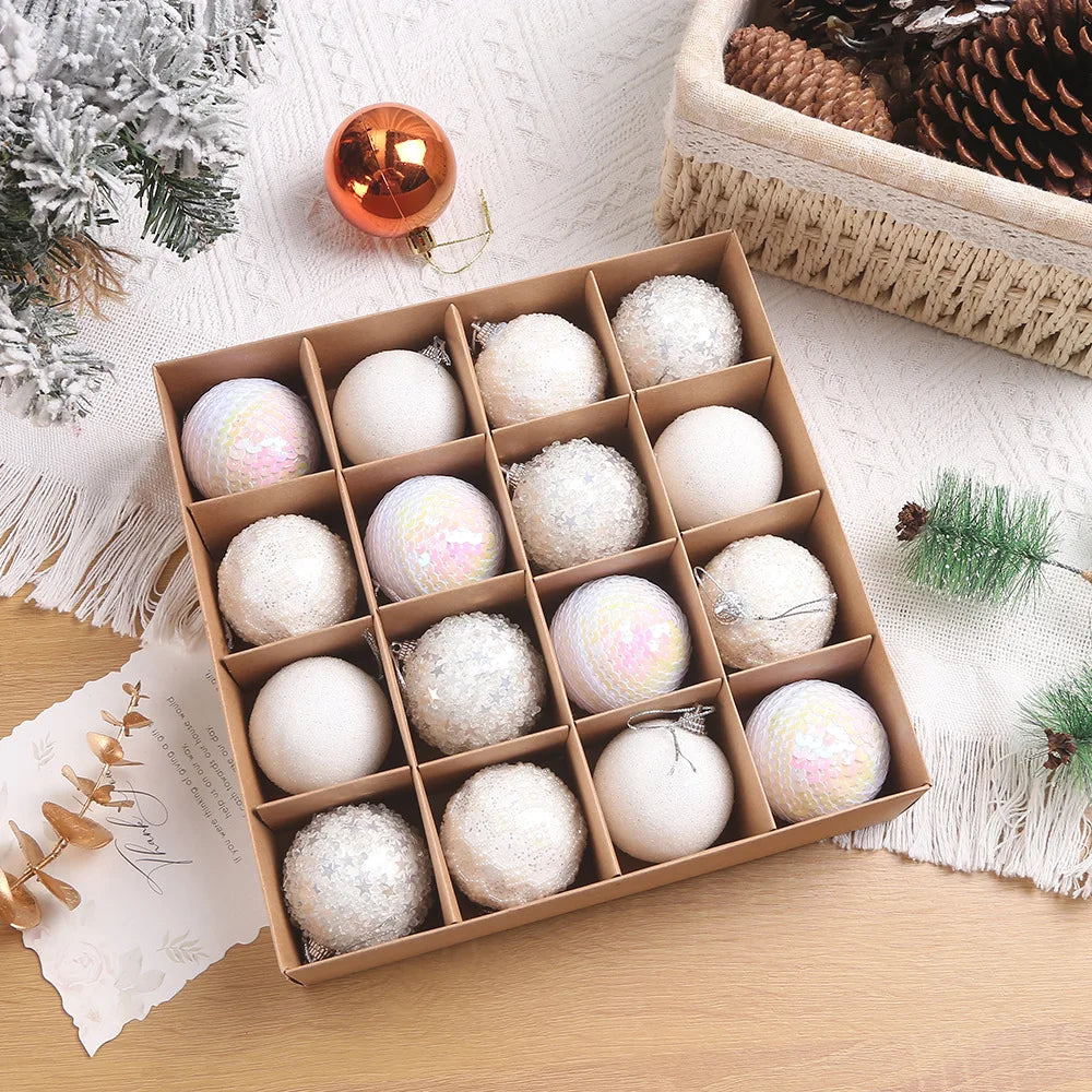 Ornements de Noël à Suspendre - Luxe et Élégance pour Vos Fêtes
