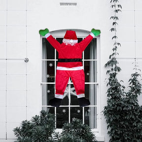 Décoration de Noël Santa Suspendue - Touche Festive et Luxueuse pour Intérieurs