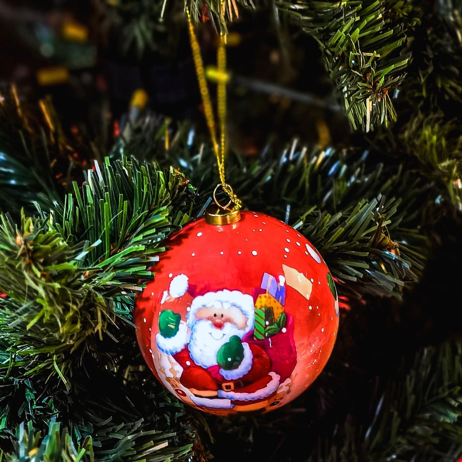 Ornements de Noël Élégants - Décoration Festive et Durable