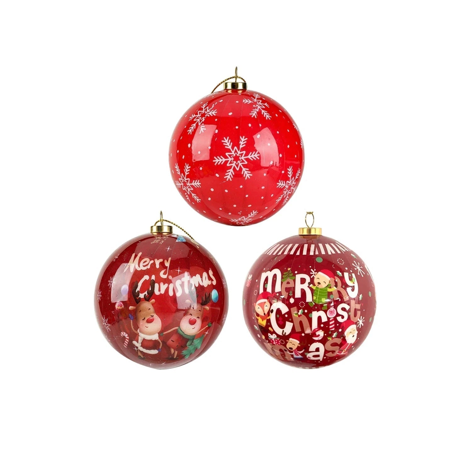 Ornements de Noël Élégants - Décoration Festive et Durable