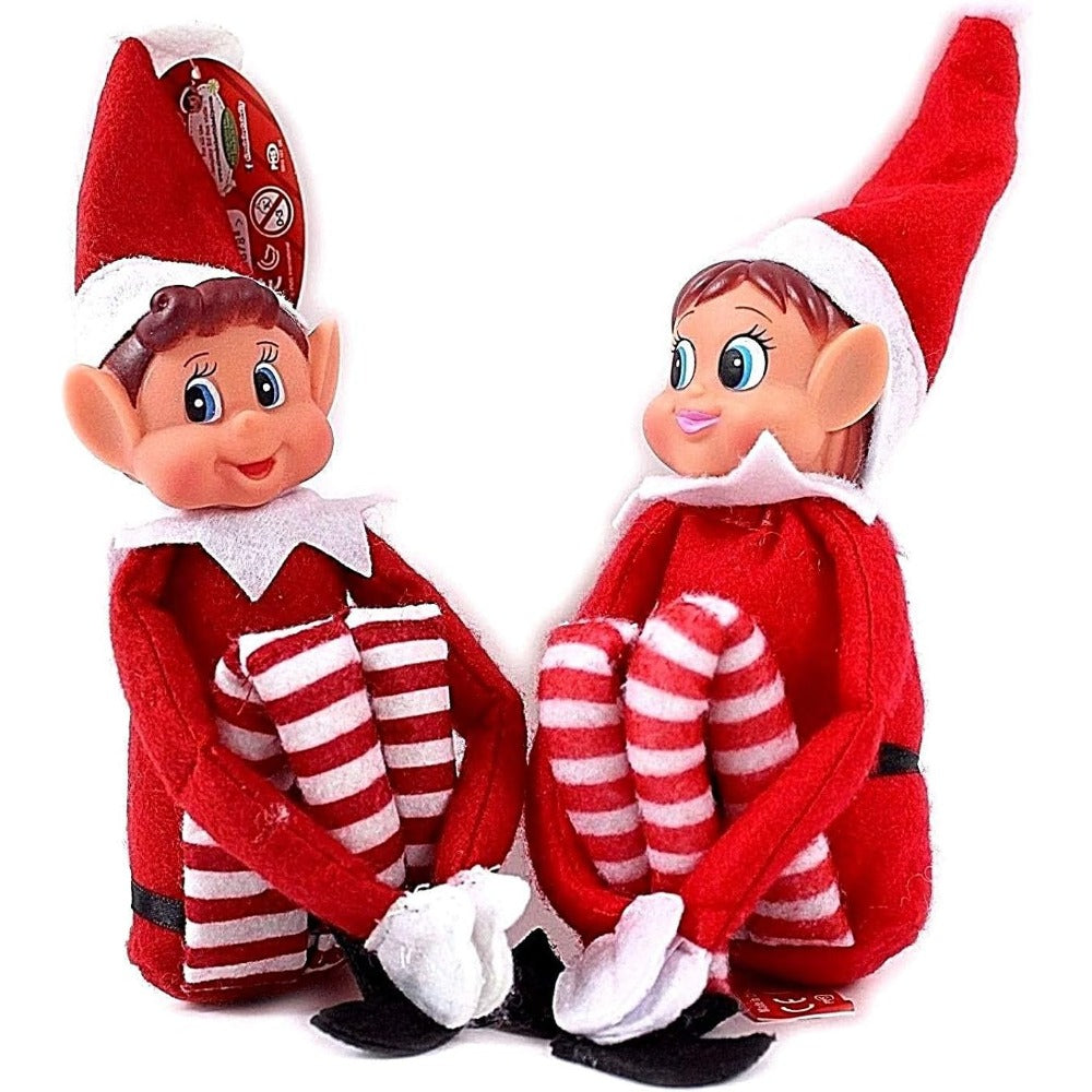 Elfe de Noël Posable - Décoration Joyeuse pour Enfants