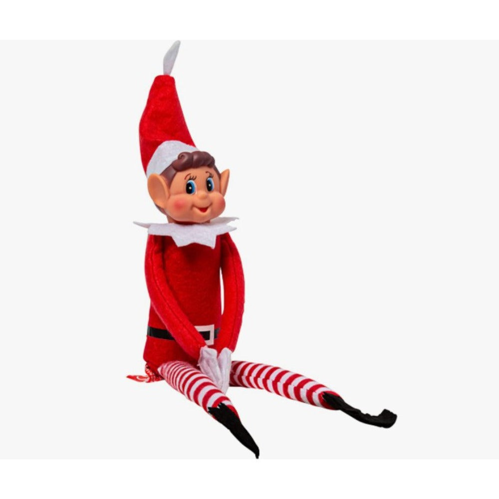 Elfe de Noël Posable - Décoration Joyeuse pour Enfants