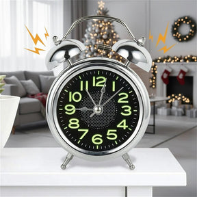 Réveil Fort pour Dormeurs Lourd | Design Rétro à Double Cloches