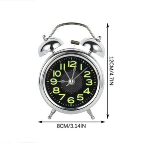 Réveil Fort pour Dormeurs Lourd | Design Rétro à Double Cloches