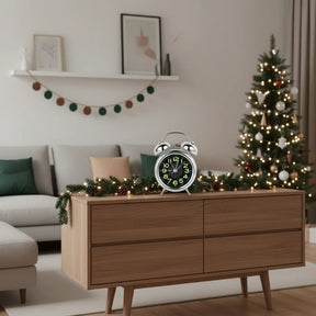 Réveil Fort pour Dormeurs Lourd | Design Rétro à Double Cloches