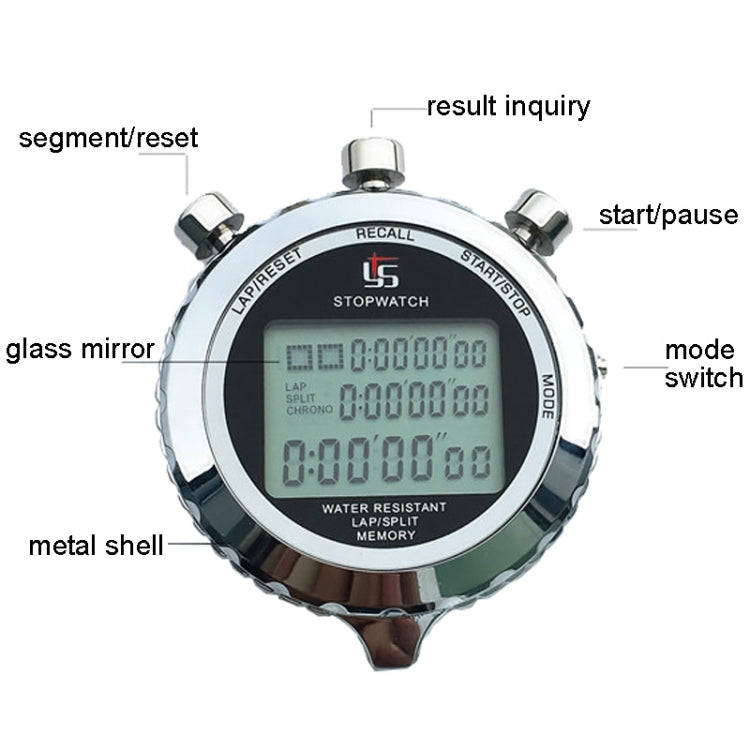 Chronomètre Électronique Précis - Design Ergonomique et Étanche