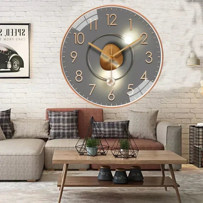 Horloge Murale Silencieuse Minimaliste | Design Élégant et Précis