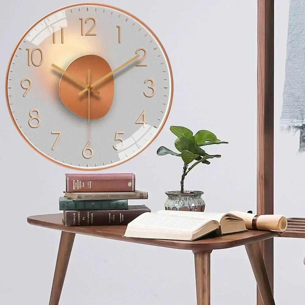 Horloge Murale Silencieuse Minimaliste | Design Élégant et Précis