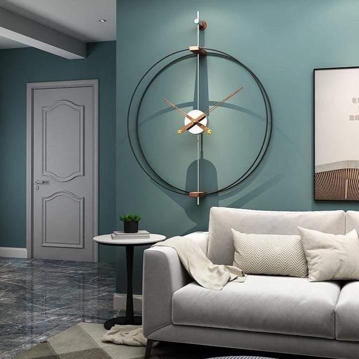Horloge Murale Moderne Oversized | Design Élégant pour Intérieurs Contemporains