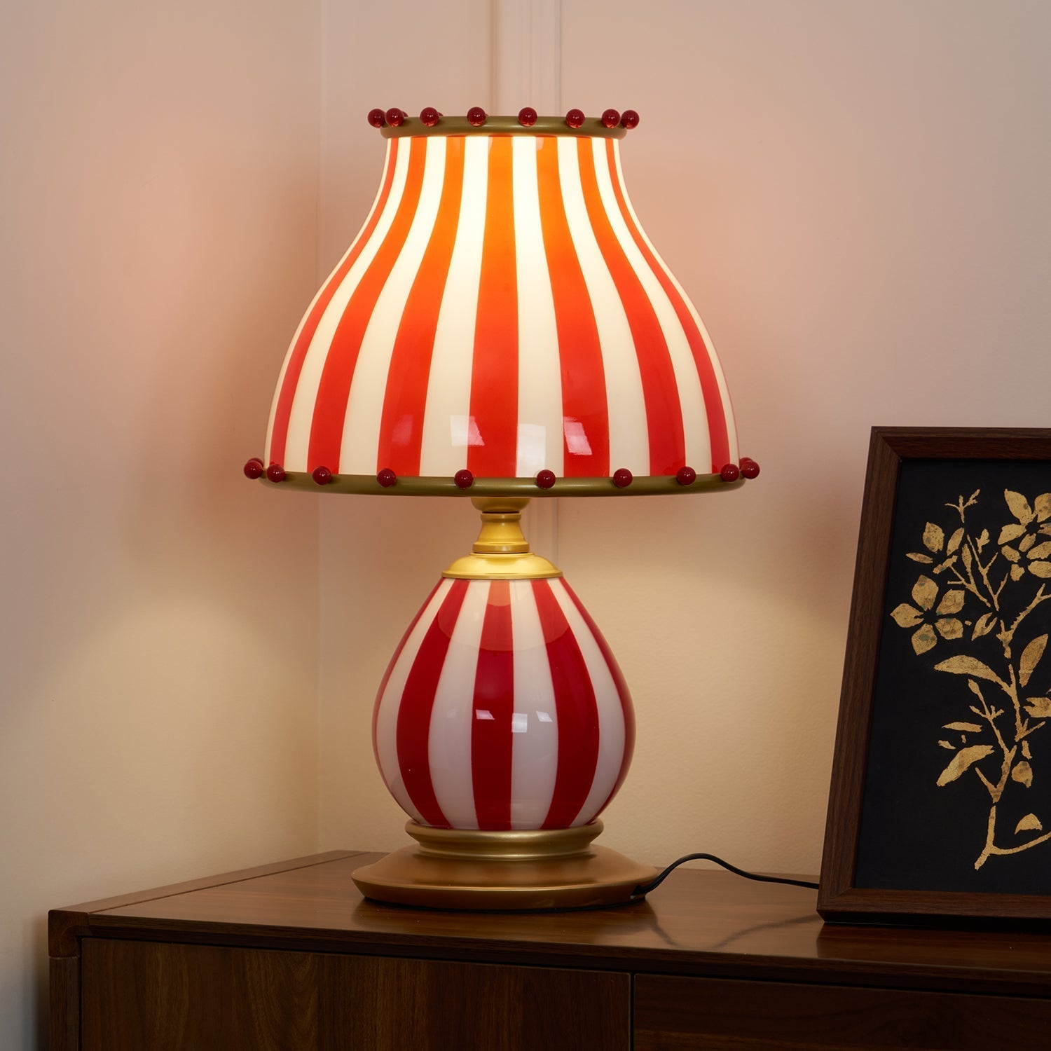 Lampe de Table Cirque Vintage - Éclat Énergique et Élégance Intemporelle