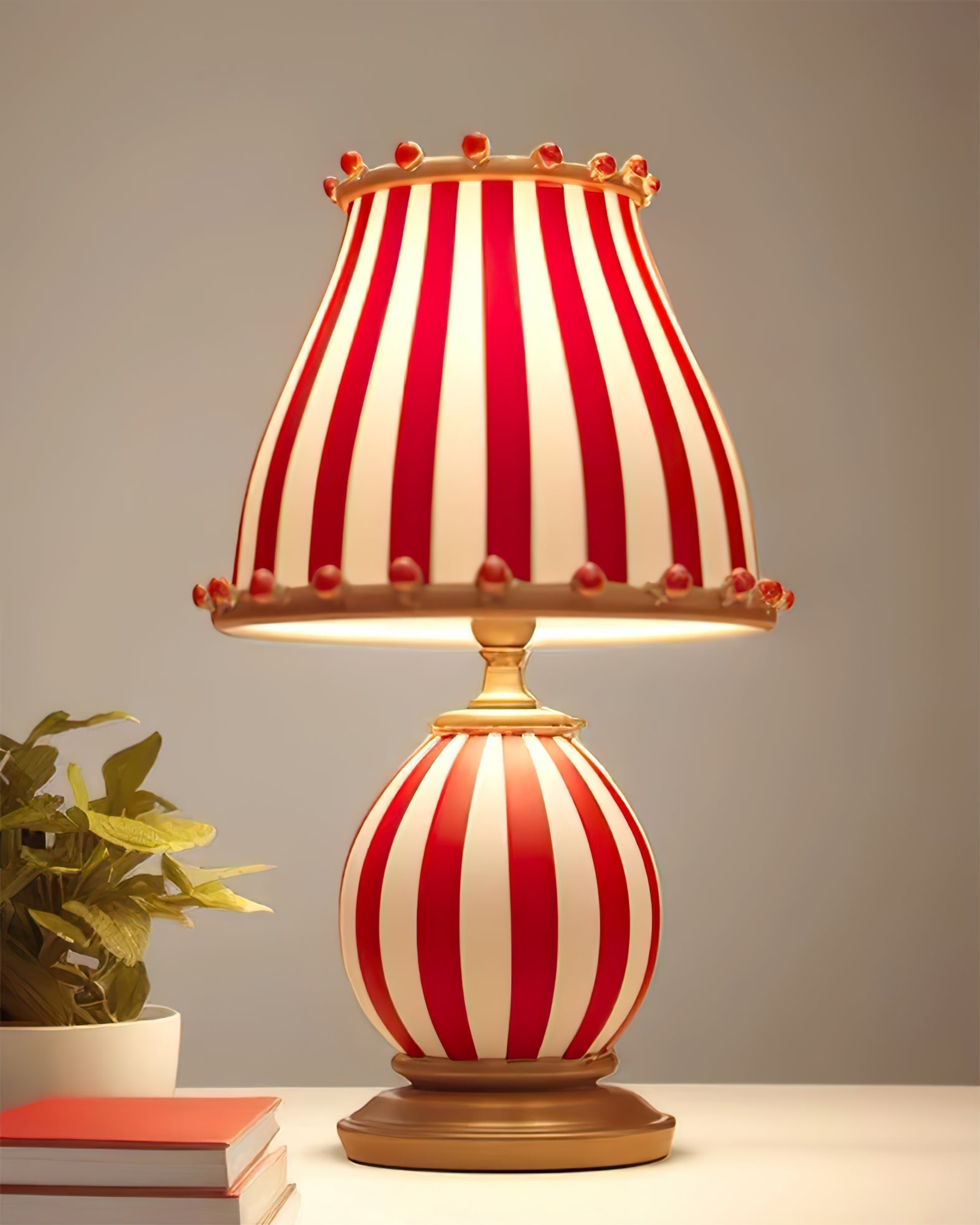 Lampe de Table Cirque Vintage - Éclat Énergique et Élégance Intemporelle