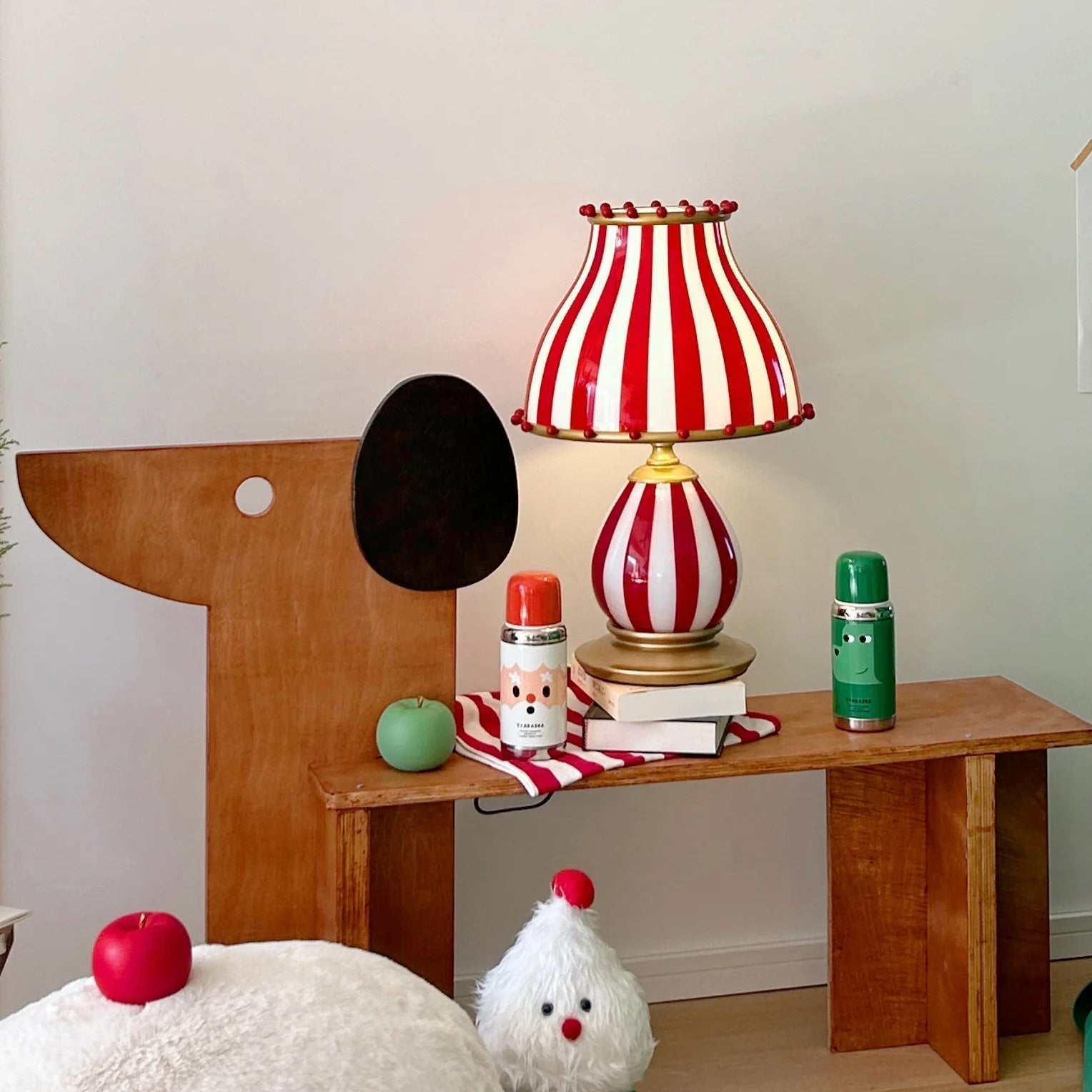 Lampe de Table Cirque Vintage - Éclat Énergique et Élégance Intemporelle