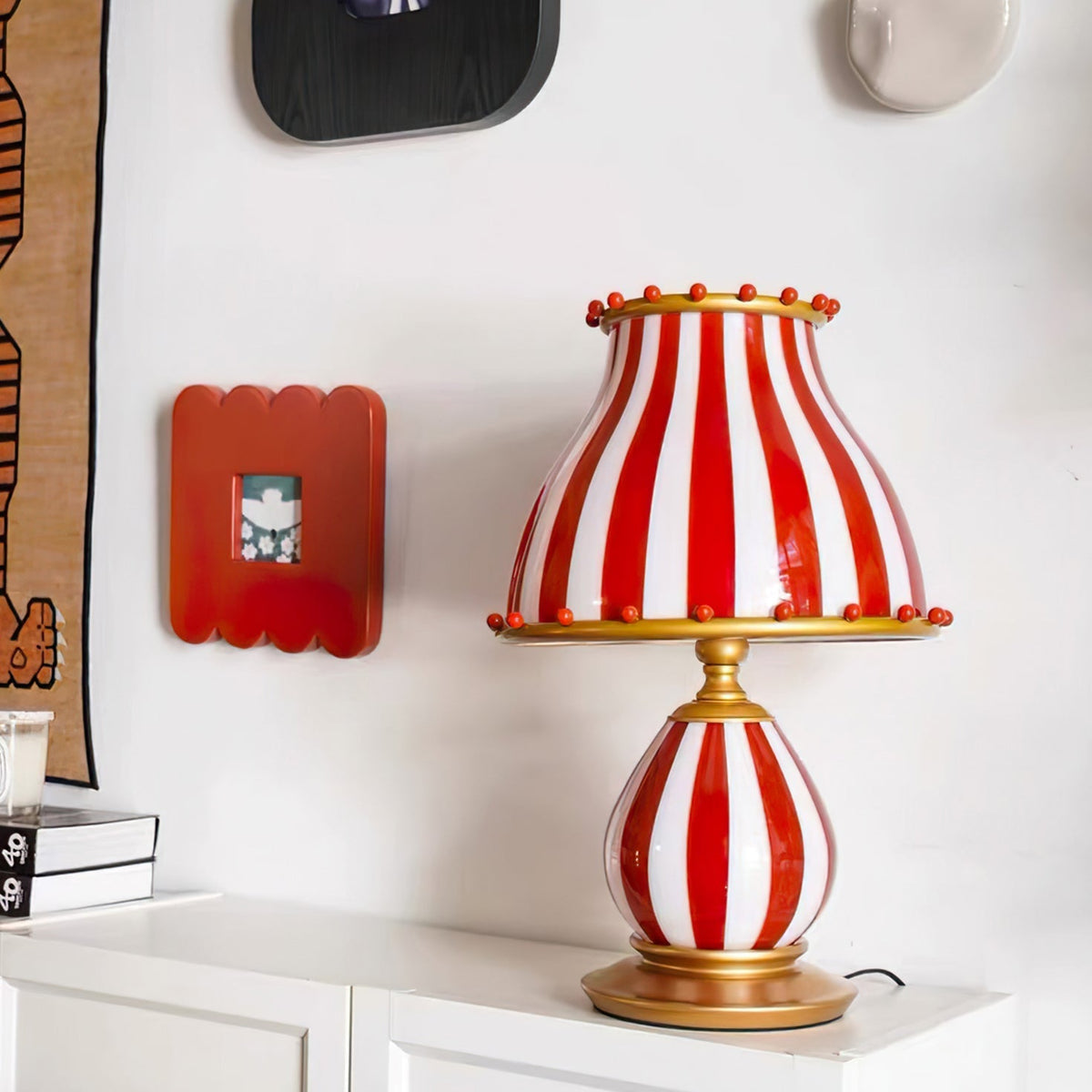 Lampe de Table Cirque Vintage - Éclat Énergique et Élégance Intemporelle