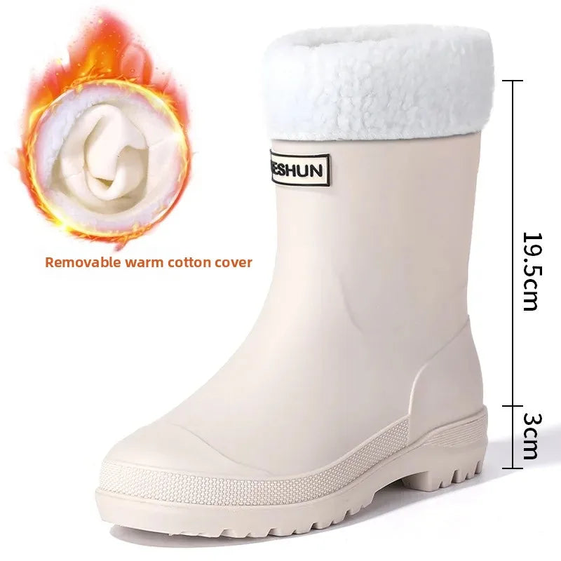 Bottes de Pluie Imperméables pour Femmes - Élégance et Confort par Tous les Temps
