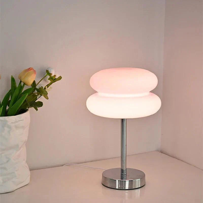 Lampe de Table en Verre - Design Épuré et Élégant