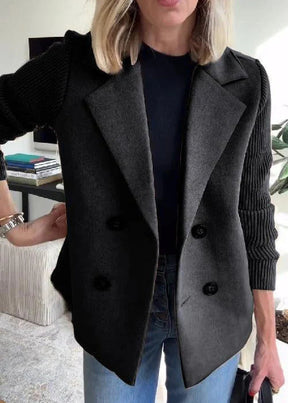 Manteau Croisé Femme Chic - Élégance et Confort pour l'Hiver