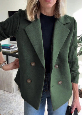 Manteau Croisé Femme Chic - Élégance et Confort pour l'Hiver