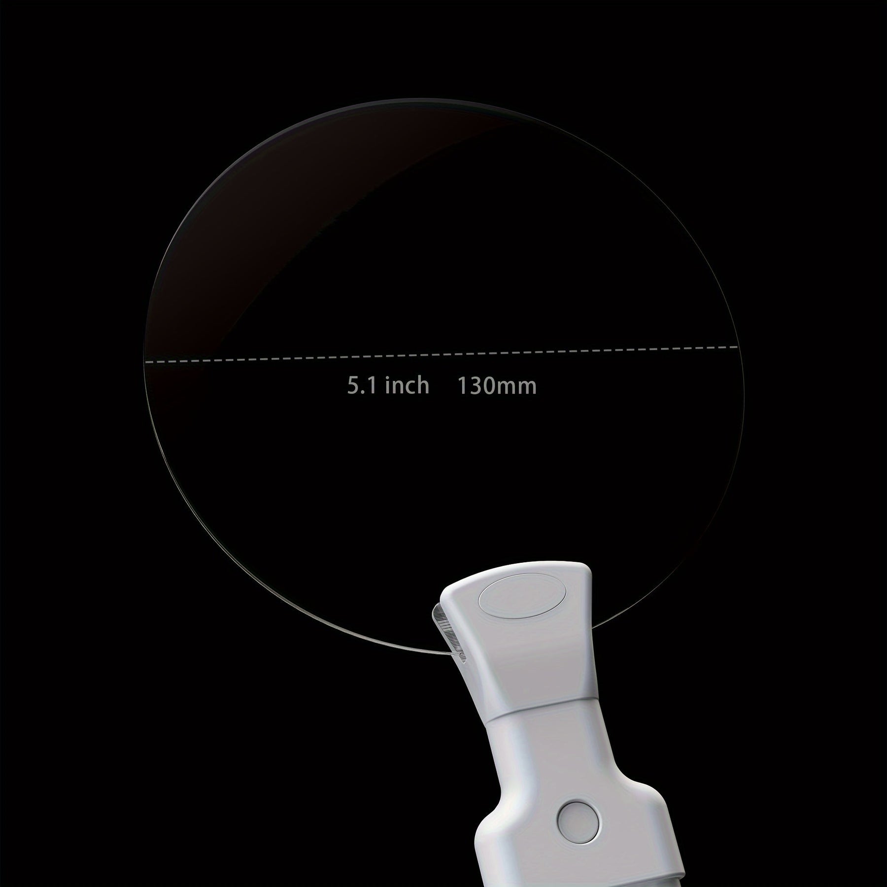 Loupe 5X à Main Libérée - Design Ergonomique et Confortable
