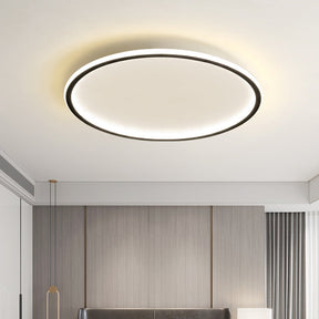 Lampe de Plafond Scandinave Ronde - Design Élégant et Atmosphère Chaleureuse