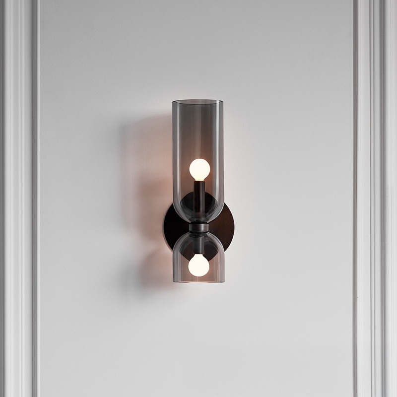 Applique Murale en Verre Design - Élégance Contemporaine et Ambiance Chaleureuse