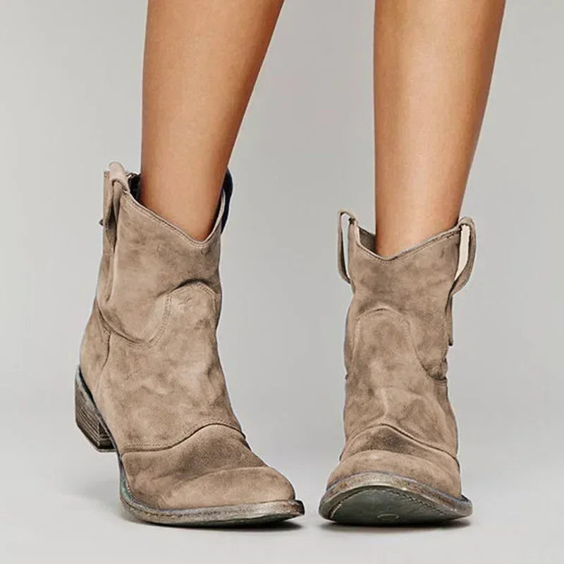 Bottes de Cowboy Classiques pour Femmes - Style Western et Confort Ultime