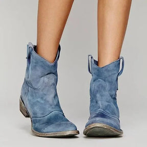 Bottes de Cowboy Classiques pour Femmes - Style Western et Confort Ultime