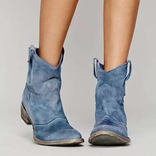 Bottes de Cowboy Classiques pour Femmes - Style Western et Confort Ultime