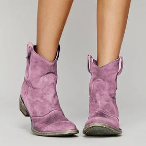 Bottes de Cowboy Classiques pour Femmes - Style Western et Confort Ultime