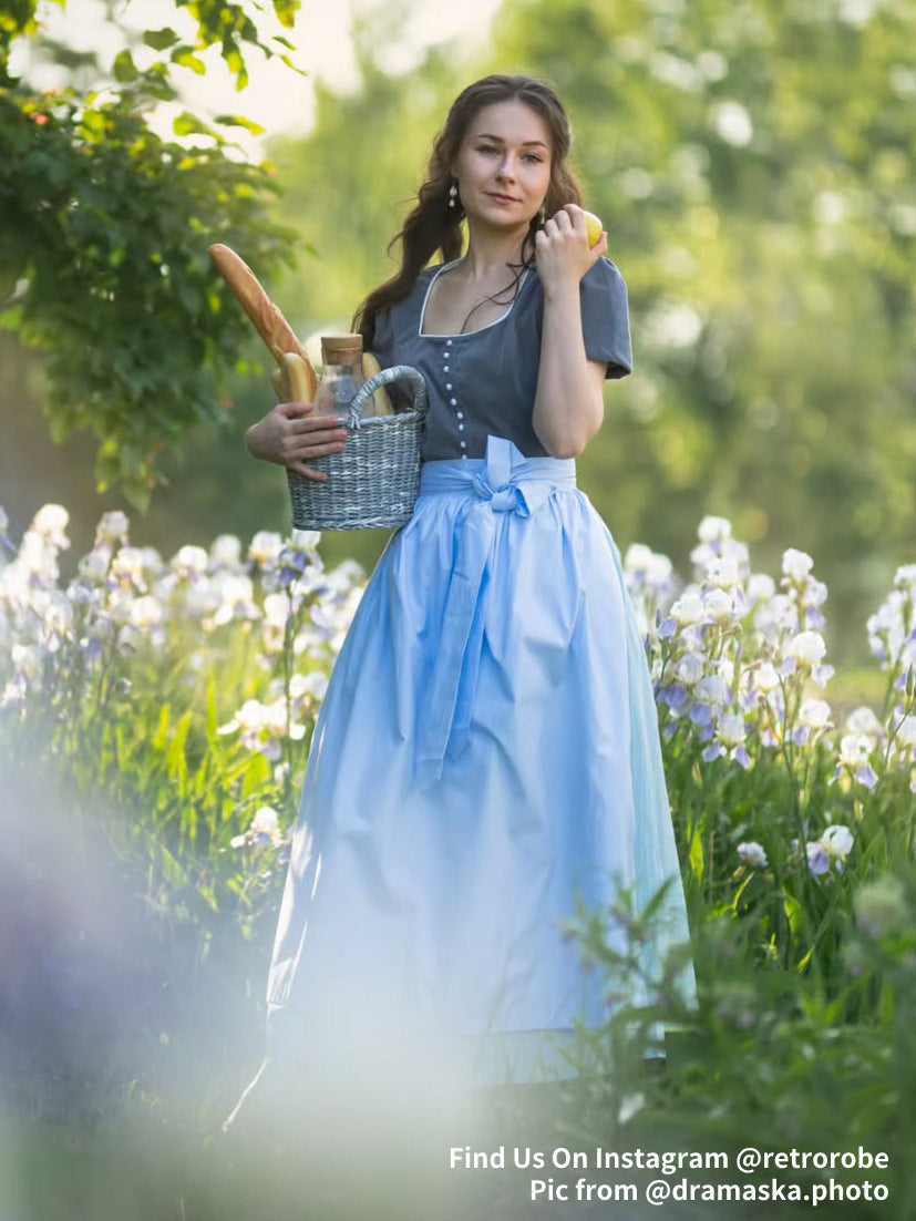 Robe Dirndl Traditionnelle Oktoberfest - Élégance et Confort Authentiques