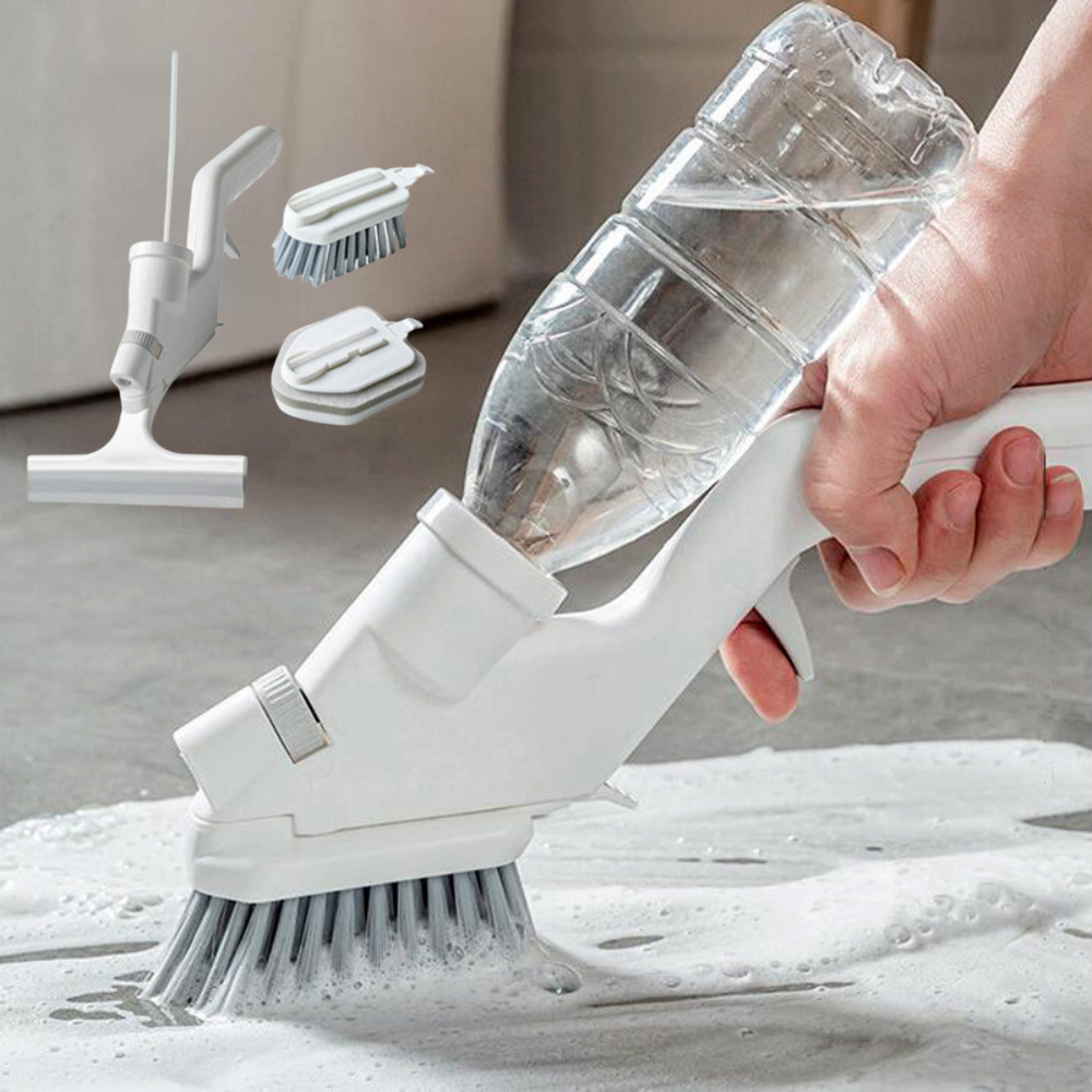 Éponge de Nettoyage pour Salle de Bain - Ergonomique et Efficace avec Distributeur de Savon
