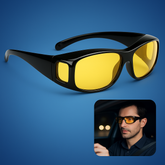 Lunettes de Conduite Nocturne Anti-éblouissement - Vision Claire et Confort Optimal