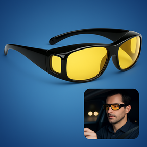 Lunettes de Conduite Nocturne Anti-éblouissement - Vision Claire et Confort Optimal
