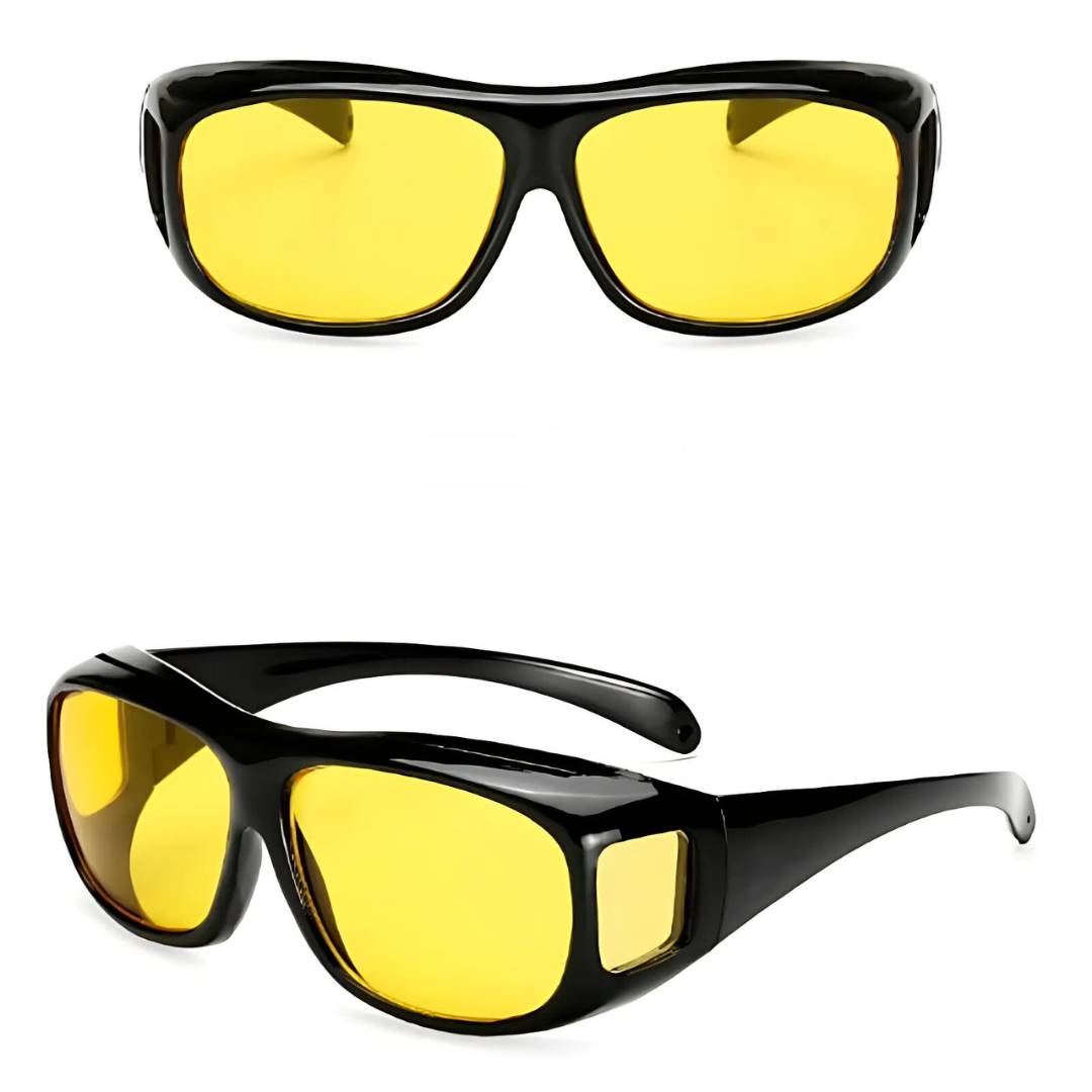 Lunettes de Conduite Nocturne Anti-éblouissement - Vision Claire et Confort Optimal