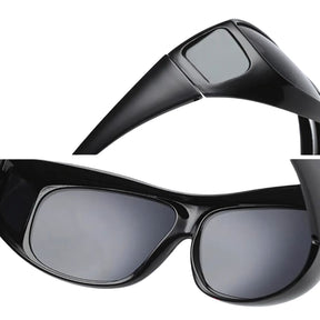 Lunettes de Conduite Nocturne Anti-éblouissement - Vision Claire et Confort Optimal