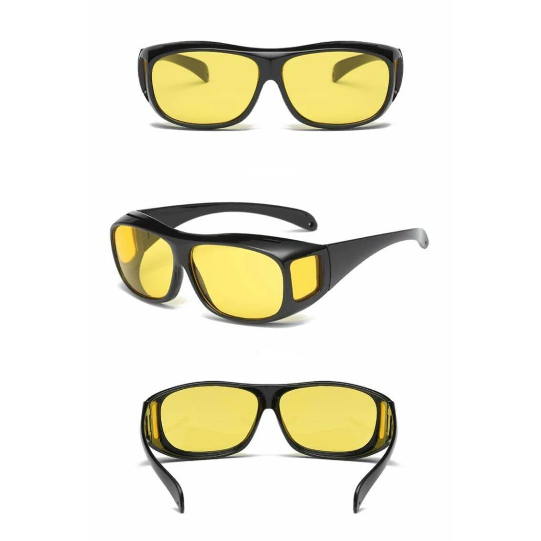 Lunettes de Conduite Nocturne Anti-éblouissement - Vision Claire et Confort Optimal