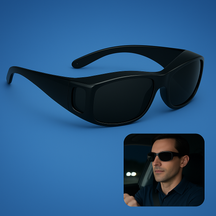 Lunettes de Conduite Nocturne Anti-éblouissement - Vision Claire et Confort Optimal