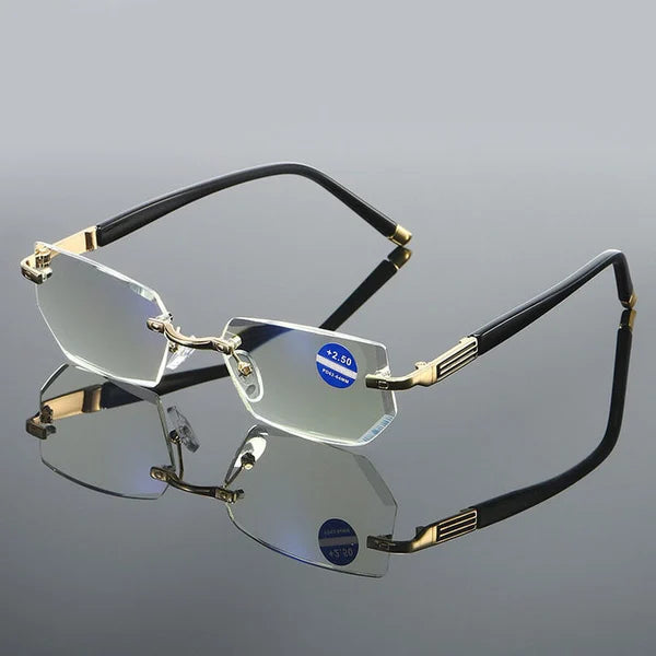 Lunettes de Lecture Anti-Lumière Bleue - Protection Confortable et Multifocale