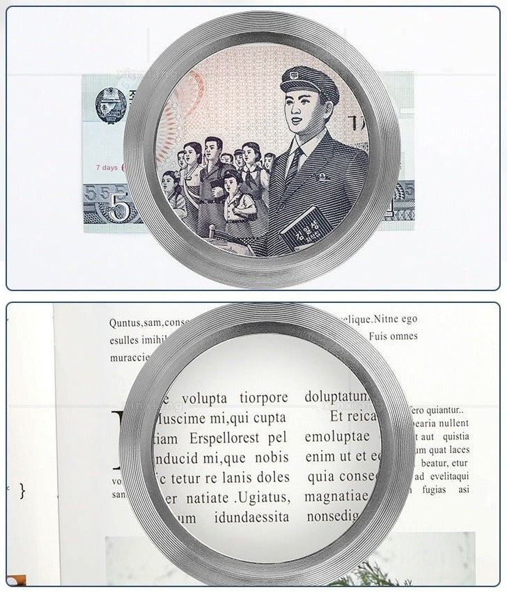 Loupe LED de Lecture avec Grossissement - Idéale pour Détails et Loisirs Créatifs