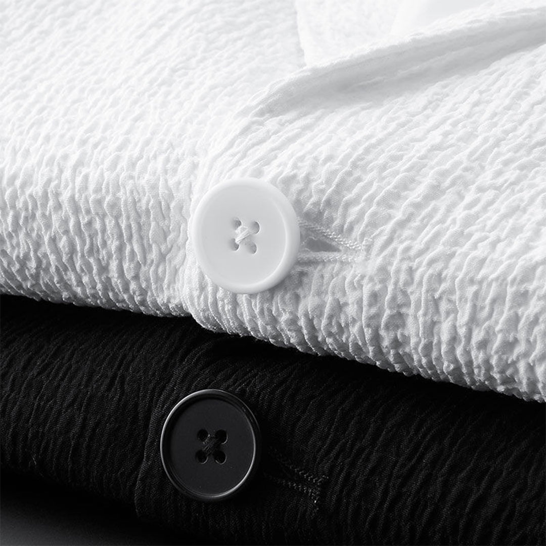 Ensemble d'Été Décontracté en Polyester - Élégance et Confort pour Temps Chauds