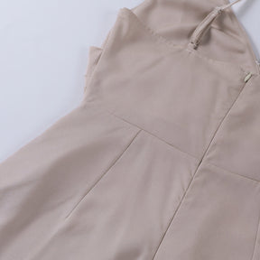 Robe Midi Élégante avec Fente Haute - Silhouette Flatteuse et Confortable