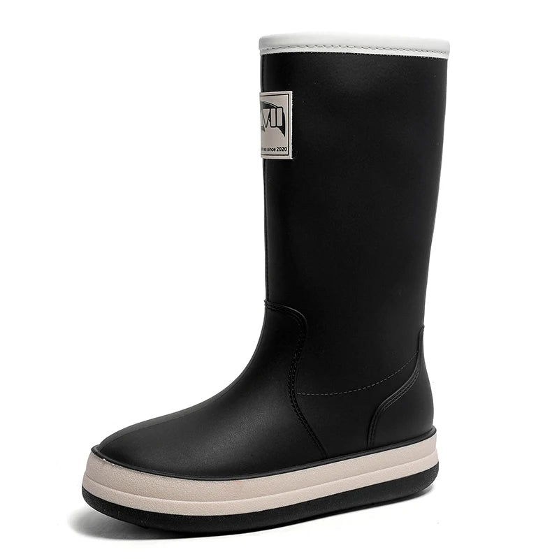 Bottes de Pluie Imperméables pour Femmes - Confort et Adhérence en Extérieur