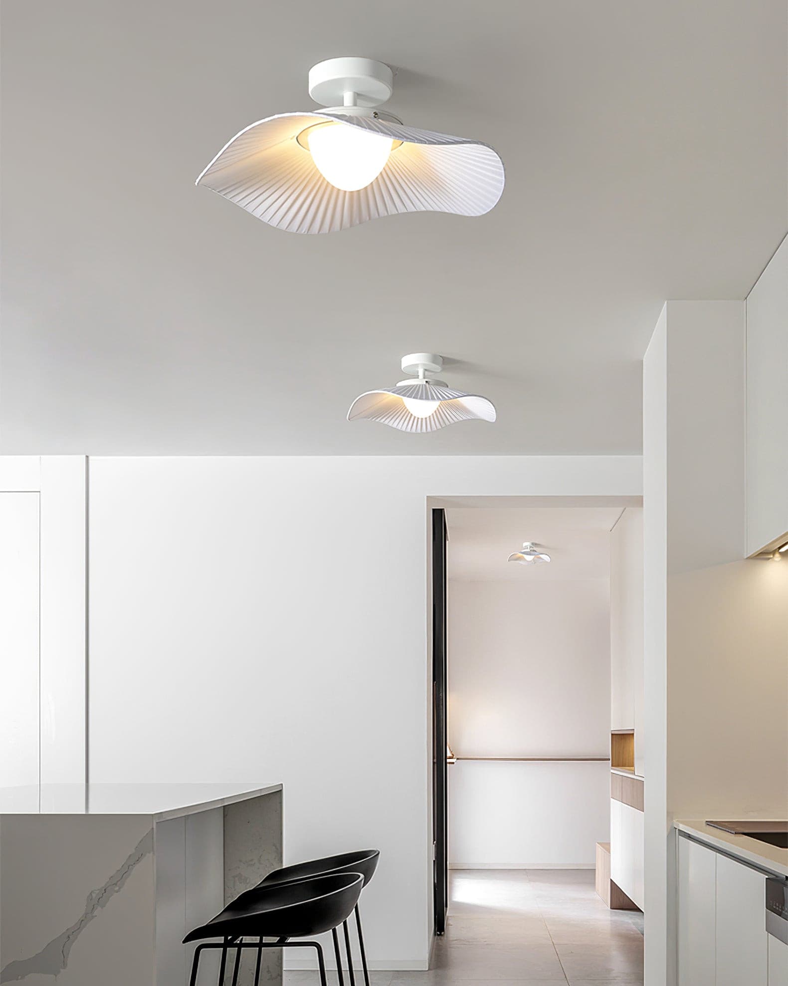 Lampe de Plafond Nuage - Éclat Chaud et Atmosphère Cosy